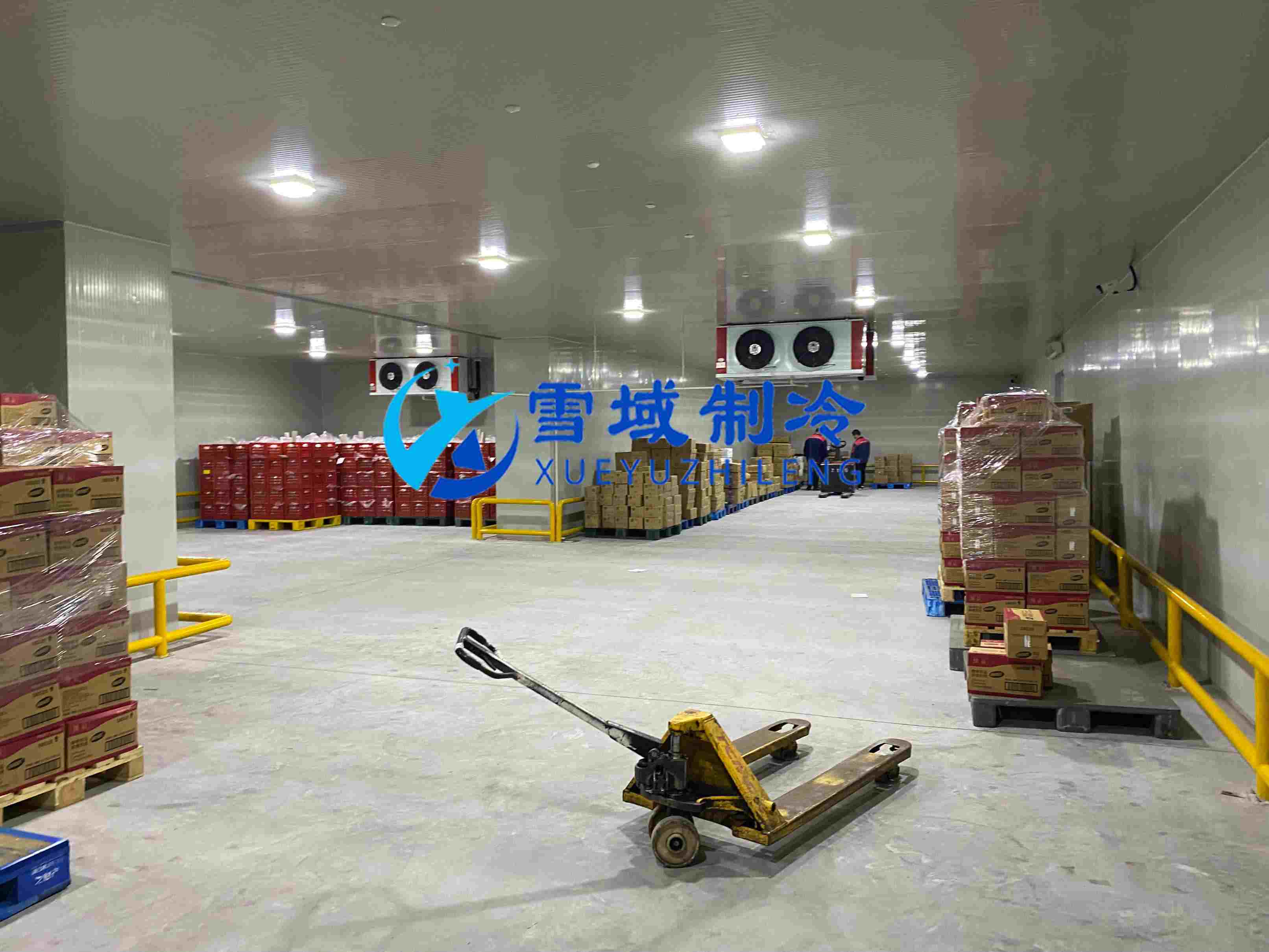 南京江宁速冻乳品冷库现场图片 南京江宁速冻乳品冷库现场图片