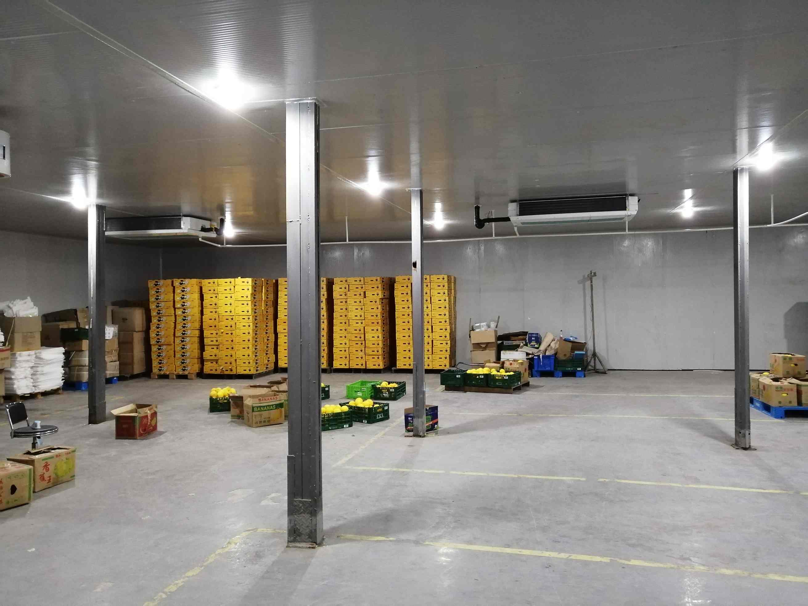 山东果蔬冷库现场图片